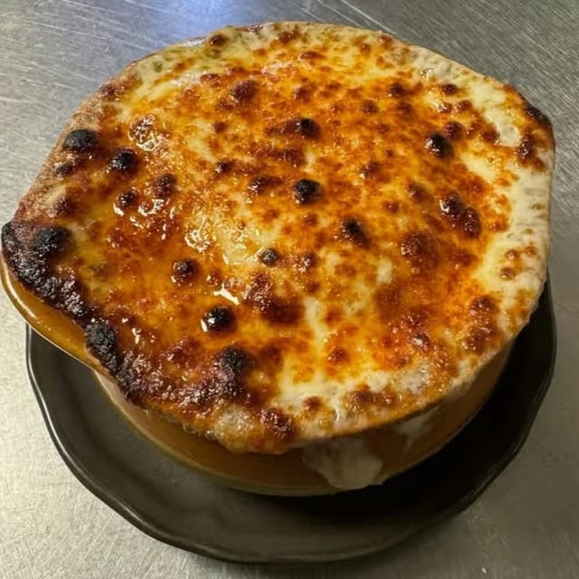 Homemade French Onion Soup.