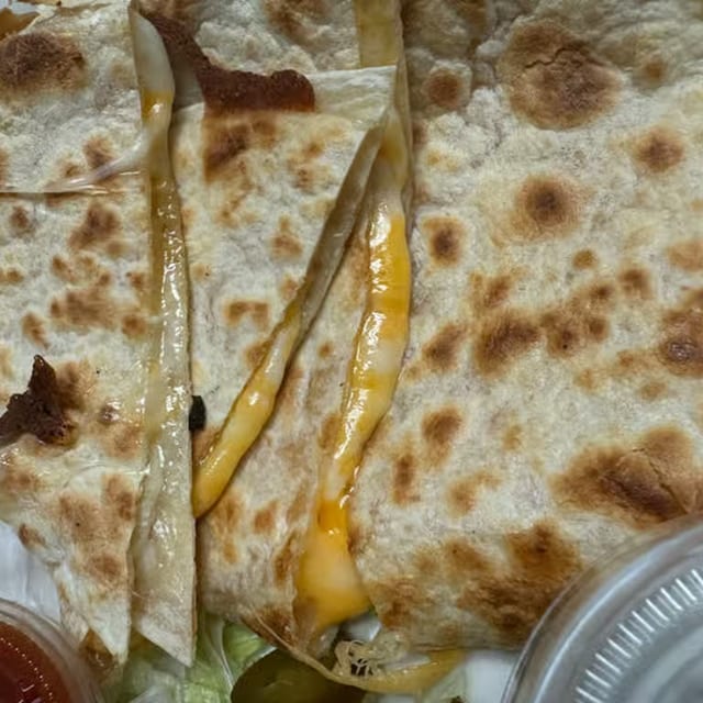Cheez Quesadilla.