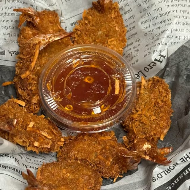 Coconut Shrimp.