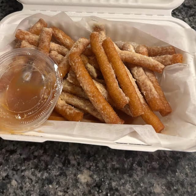 Funnel Cake Friez.