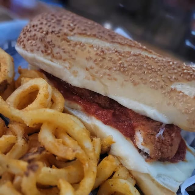Chicken Parm Sandwich.