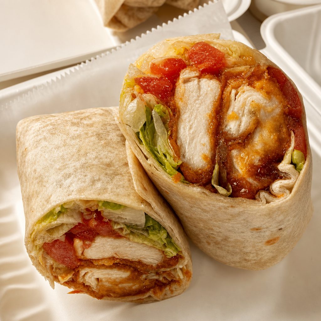 Buffalo Chicken Wrap.