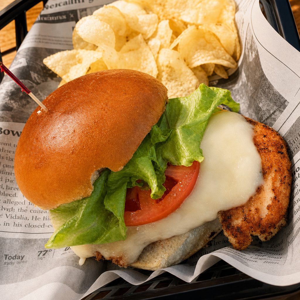 Grilled Chicken Sandwich.