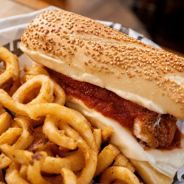 Chicken Parm Sandwich.