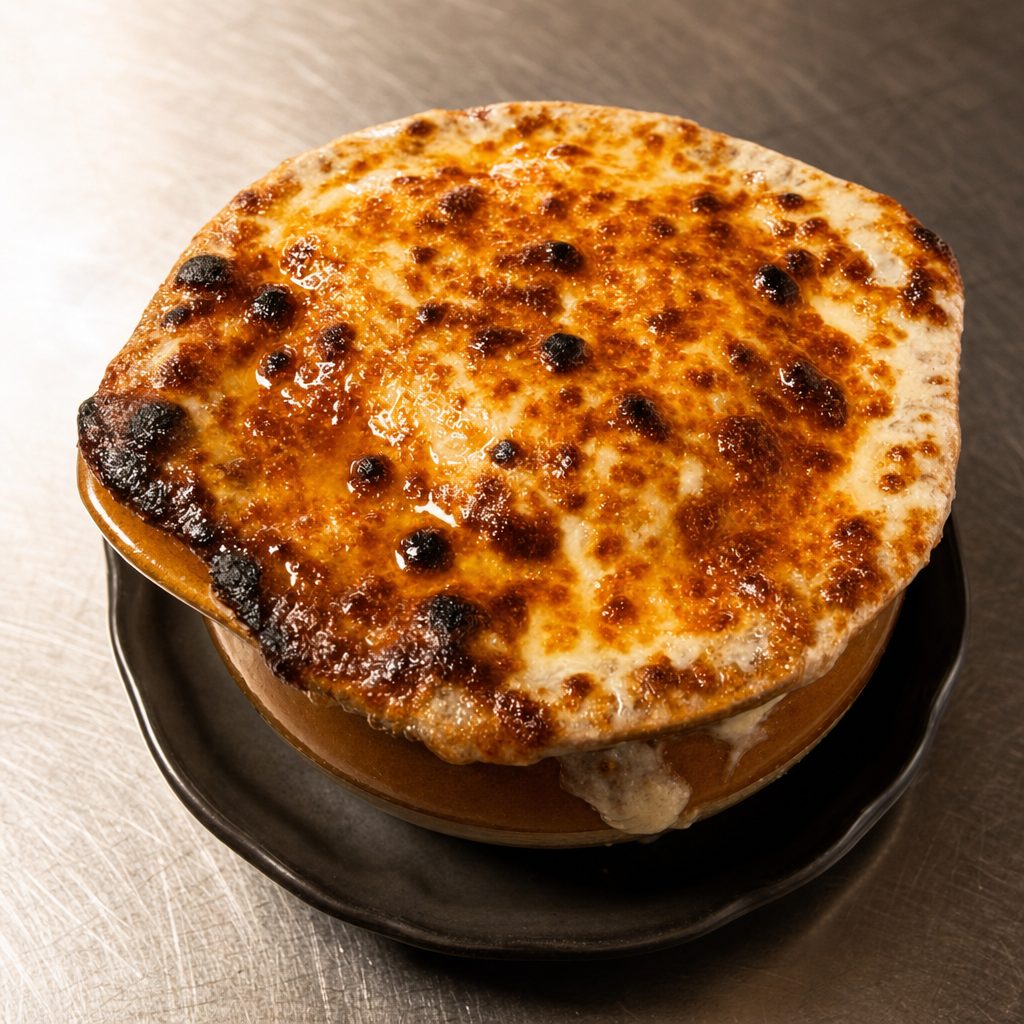 Homemade French Onion Soup.